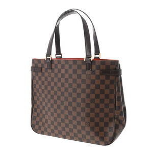 Louis Vuitton Canvas Uzes Bag Tote Damier Brown